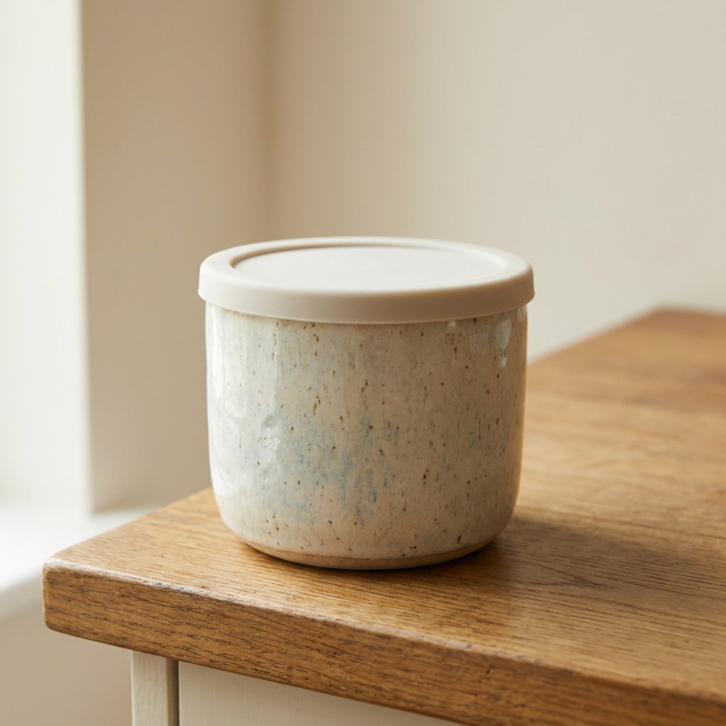 Sæt 4 keramiske ramekiner i hvid, Ø 9 cm — Cedar Kitchen